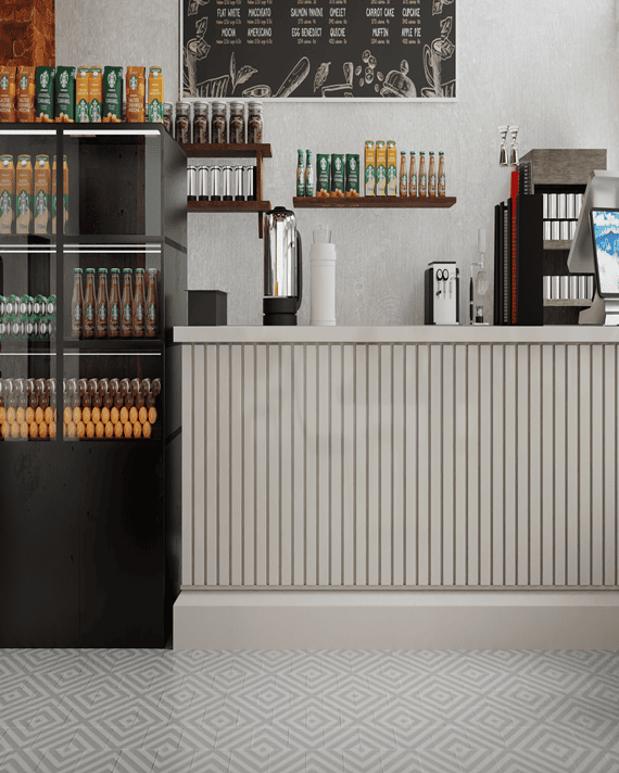 NOVA GREY  luxury quartz slab